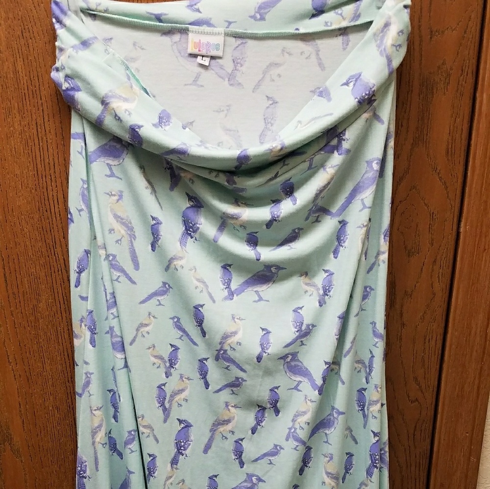 LuLaRoe Maxi Skirt. Size L. New, Never worn